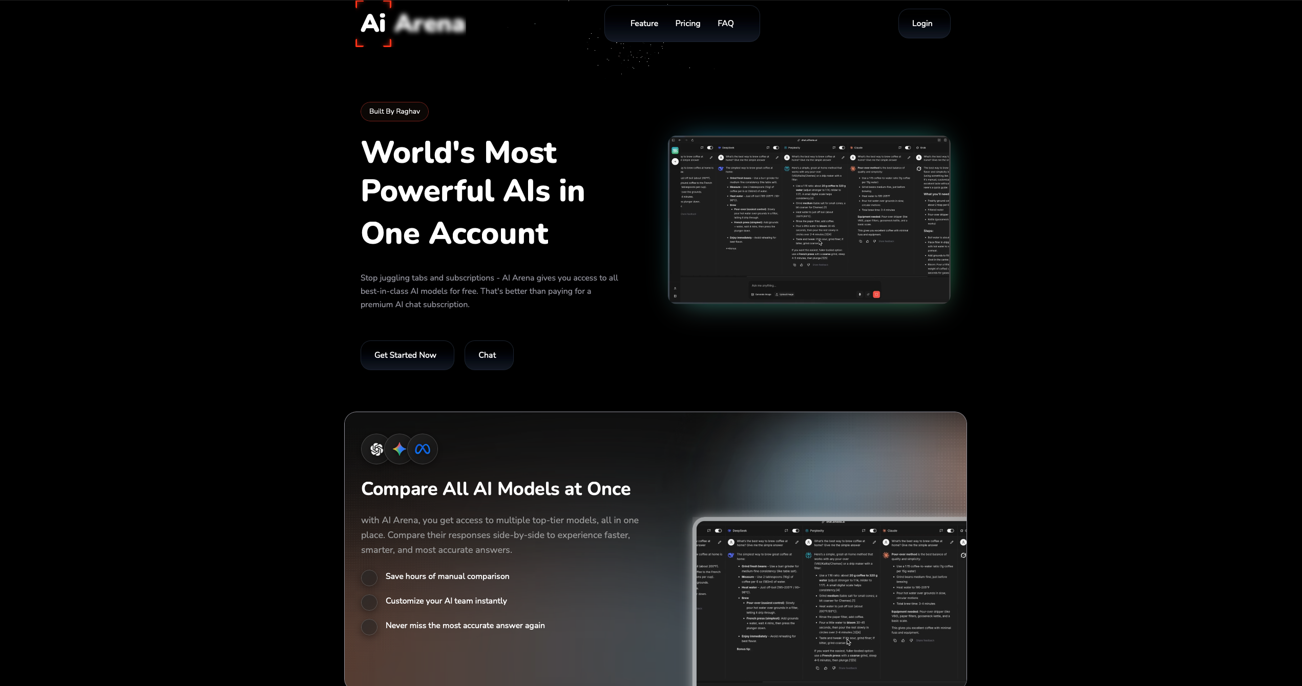 AI Arena project preview