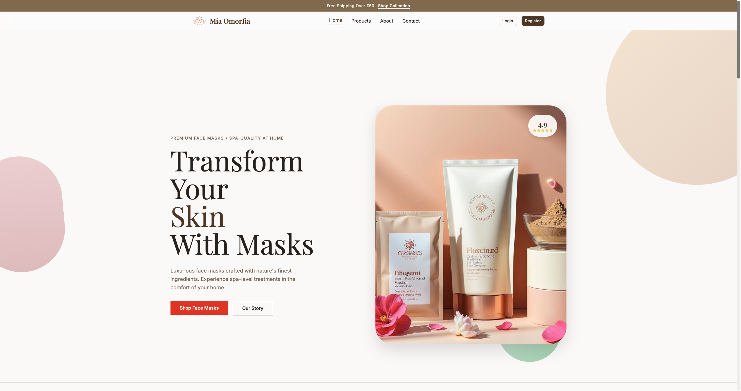 MiaOmorfia project preview